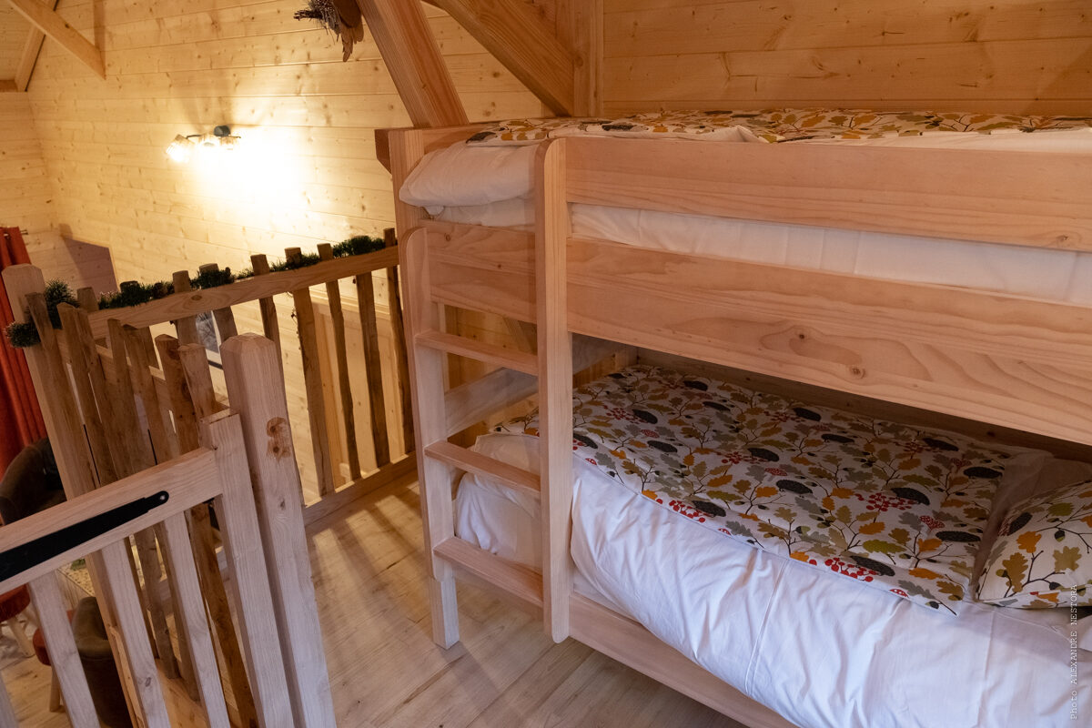 Cabanes des Blots séjour insolite proche Paris Cabane aux Oiseaux Chambre enfants 3