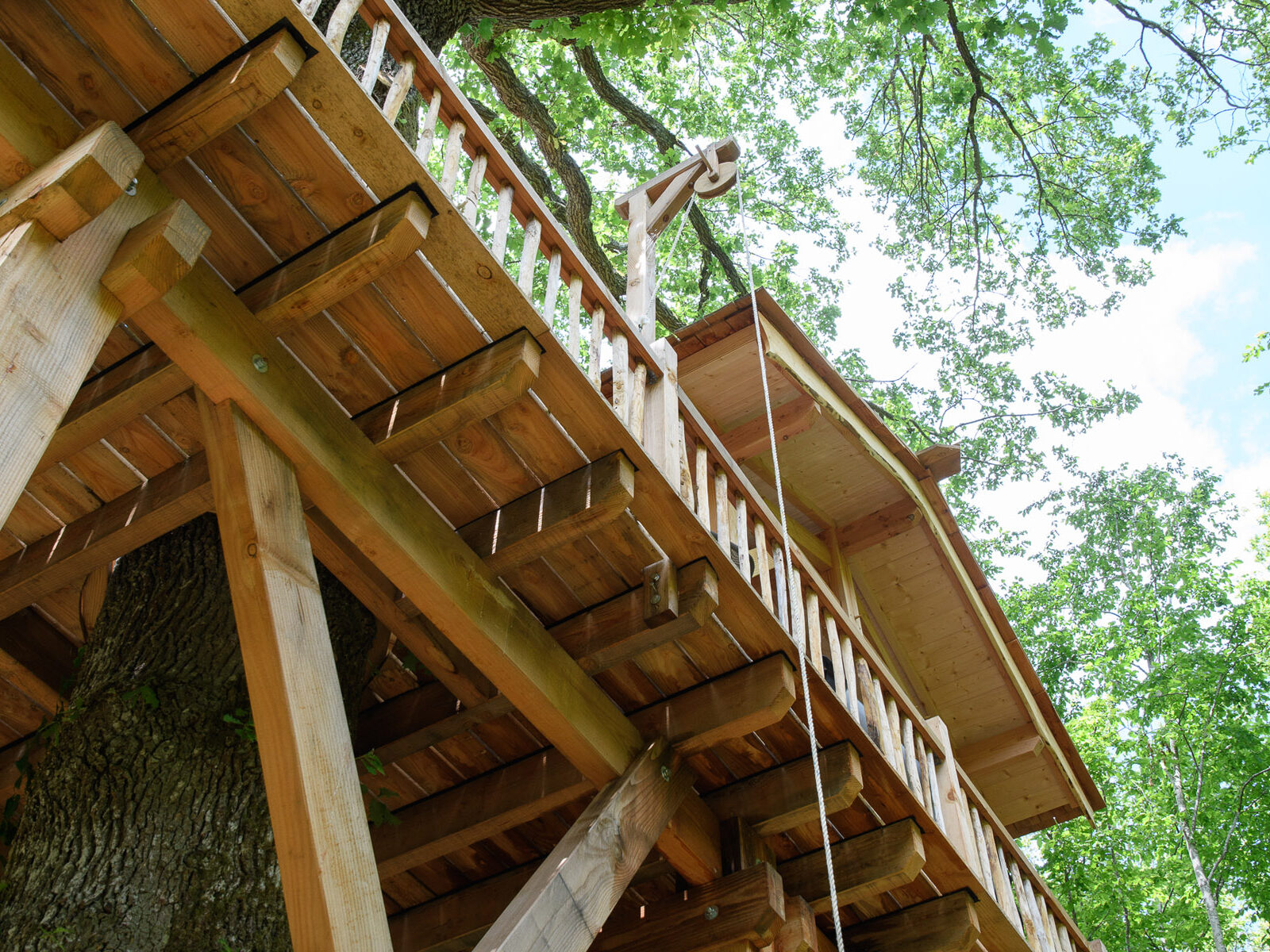 Cabanes des Blots séjour insolite proche Paris Cabane aux Oiseaux Extérieur 6