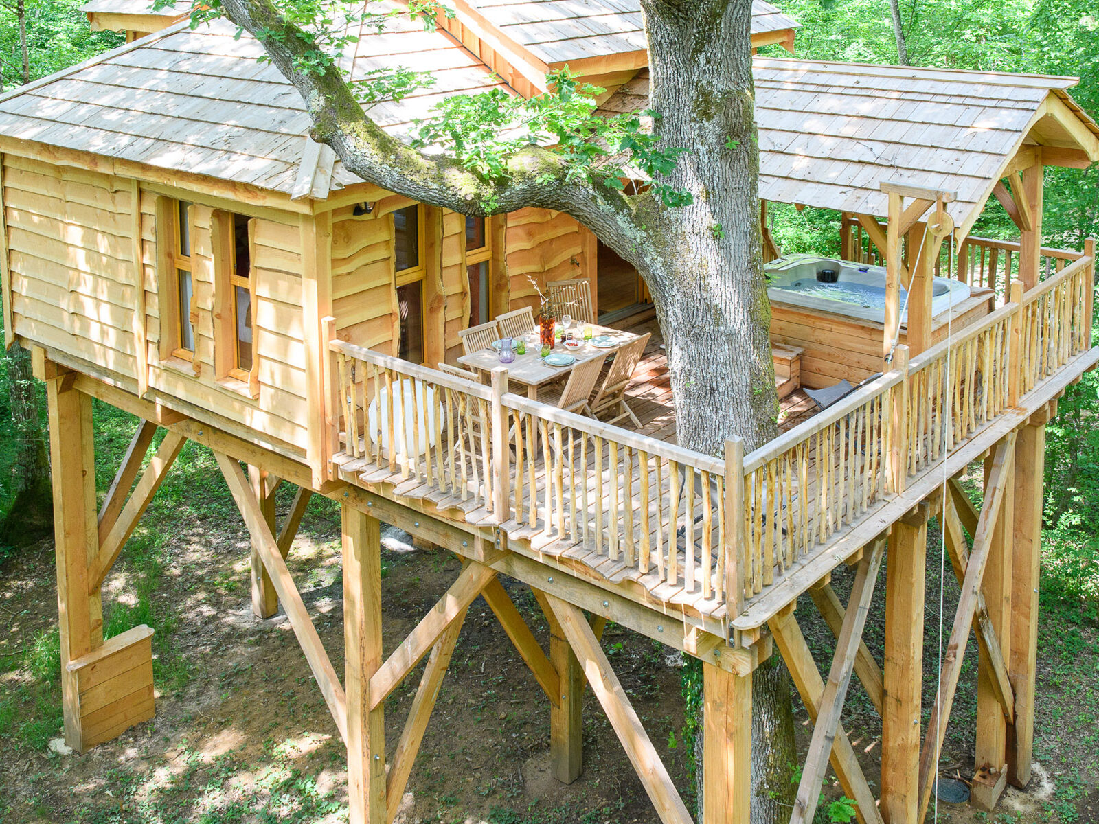 Cabanes des Blots séjour insolite proche Paris Cabane aux Oiseaux Extérieur 7